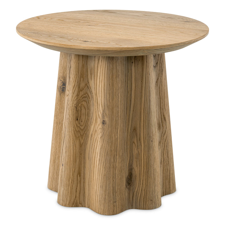 Side Table Papyrus Warm Oak Veneer The Met x Eichholtz Eichholtz