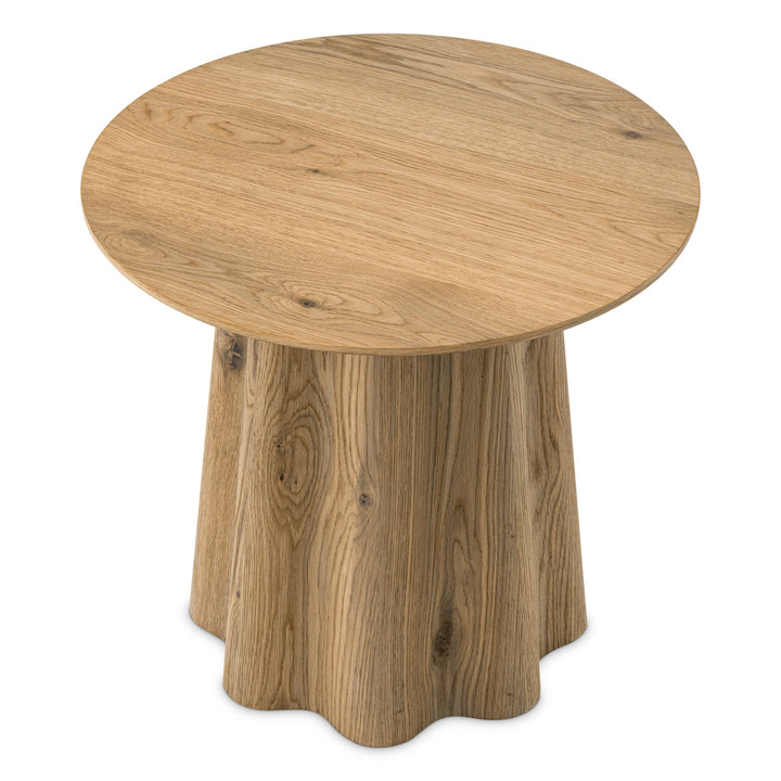 Side Table Papyrus Warm Oak Veneer The Met x Eichholtz Eichholtz