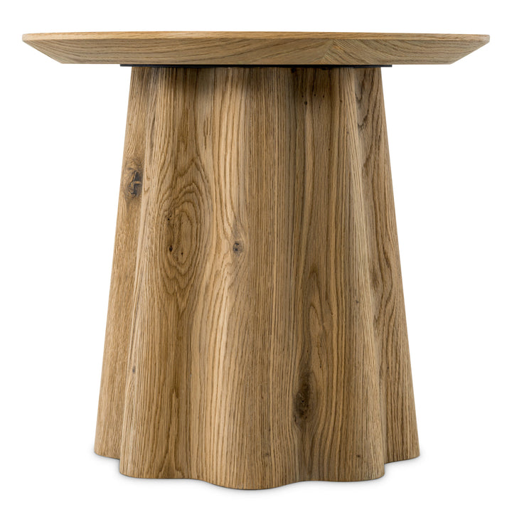 Side Table Papyrus Warm Oak Veneer The Met x Eichholtz Eichholtz