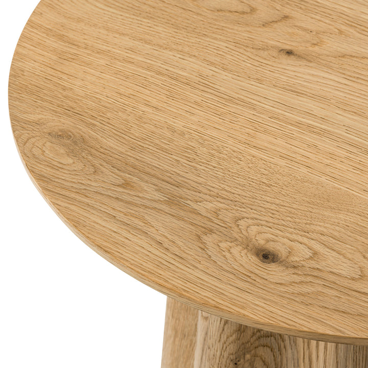 Side Table Papyrus Warm Oak Veneer The Met x Eichholtz Eichholtz