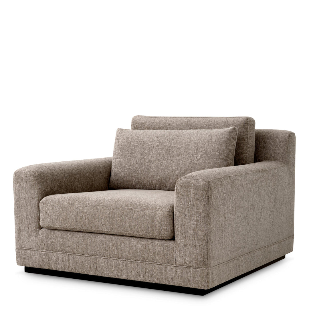 Chair Manhattan Hunt Chenille Taupe The Met x Eichholtz Eichholtz