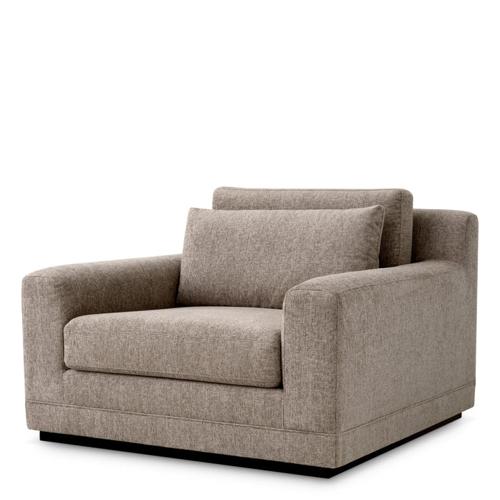 Chair Manhattan Hunt Chenille Taupe The Met x Eichholtz Eichholtz