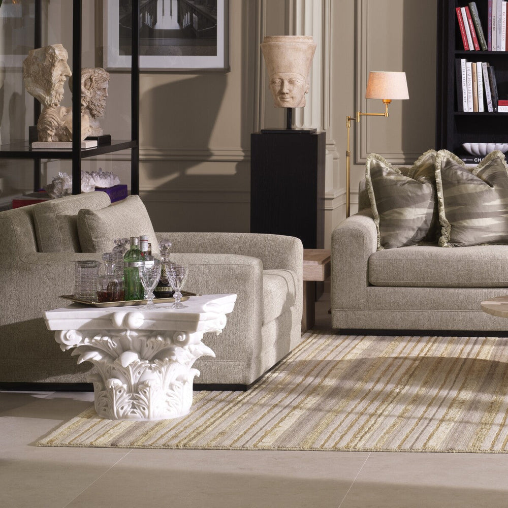Chair Manhattan Hunt Chenille Taupe The Met x Eichholtz Eichholtz
