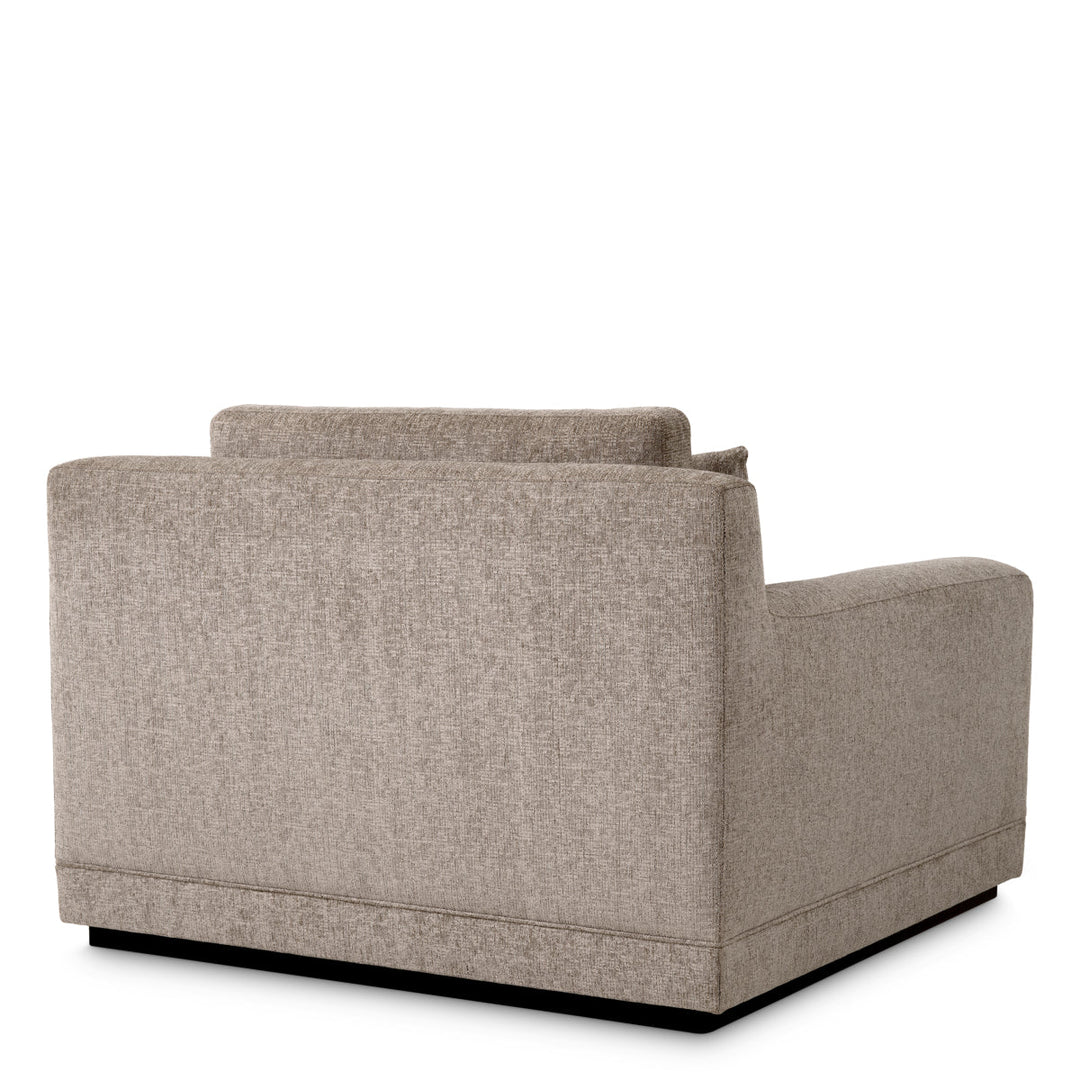 Chair Manhattan Hunt Chenille Taupe The Met x Eichholtz Eichholtz
