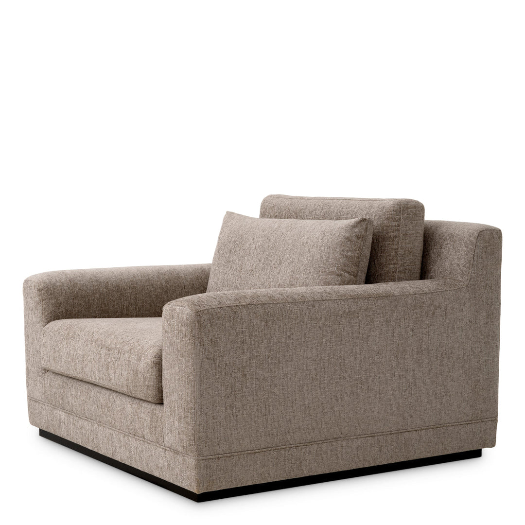 Chair Manhattan Hunt Chenille Taupe The Met x Eichholtz Eichholtz