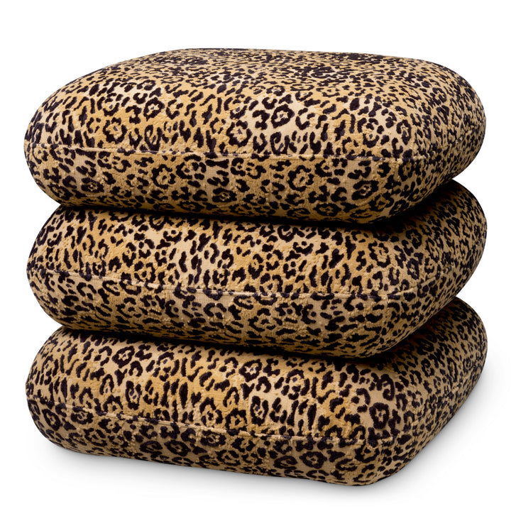 Stool Greenwich Bernard Leopard The Met x Eichholtz Eichholtz