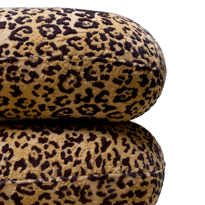 Stool Greenwich Bernard Leopard The Met x Eichholtz Eichholtz