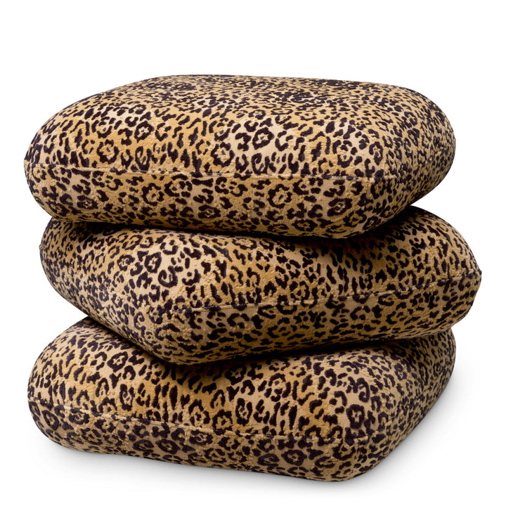 Stool Greenwich Bernard Leopard The Met x Eichholtz Eichholtz