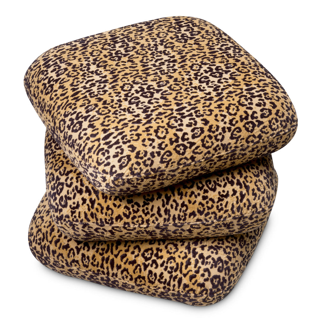 Stool Greenwich Bernard Leopard The Met x Eichholtz Eichholtz