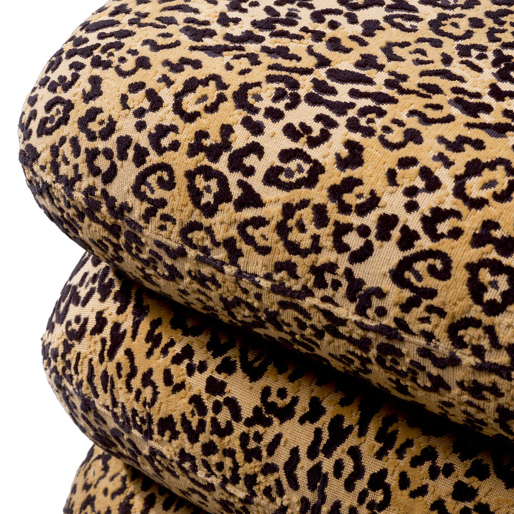 Stool Greenwich Bernard Leopard The Met x Eichholtz Eichholtz