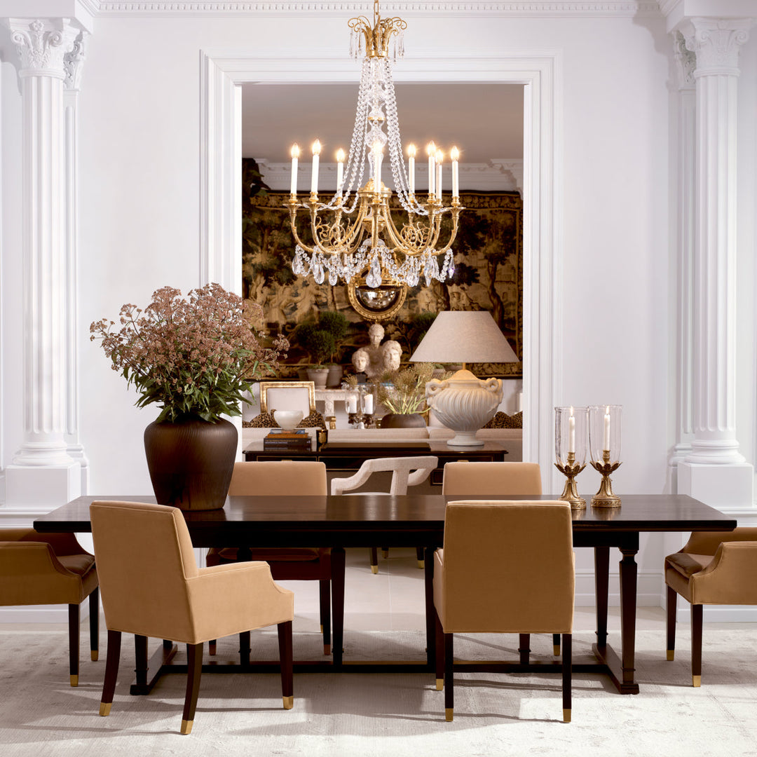 Dining Chair Clayton Morris Merino Camel The Met x Eichholtz Eichholtz