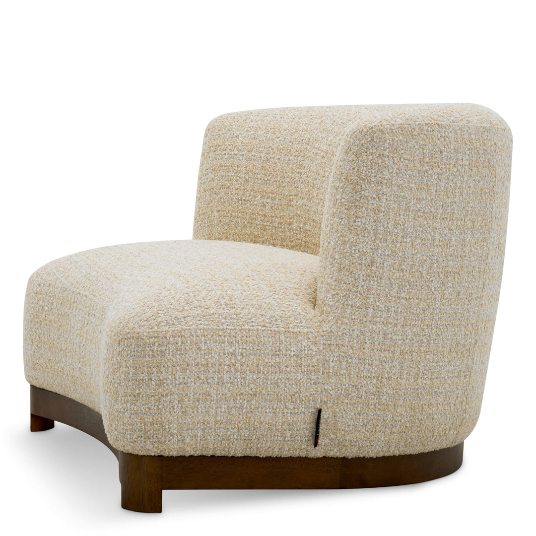 Chair Stelvio Winslow Chenille Beige The Met x Eichholtz Eichholtz