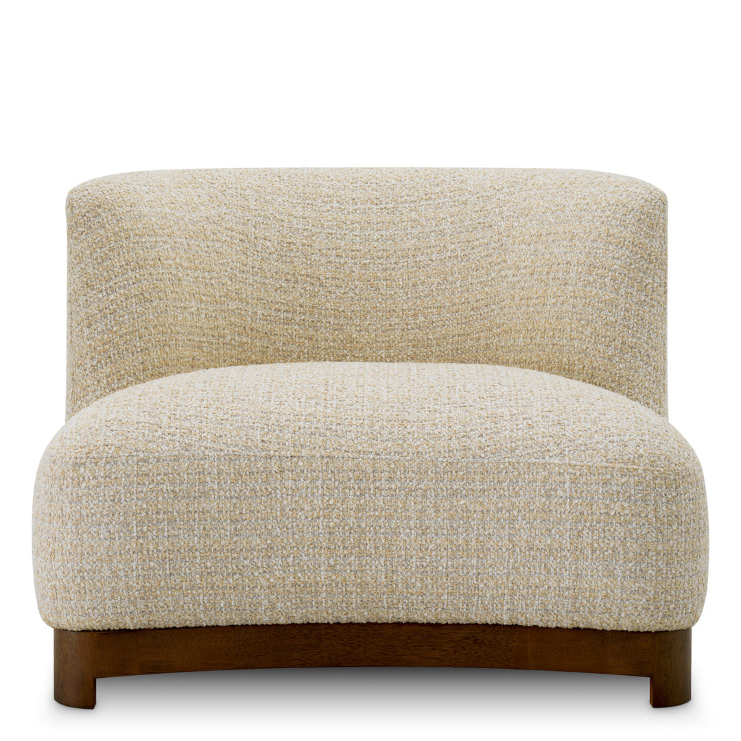Chair Stelvio Winslow Chenille Beige The Met x Eichholtz Eichholtz