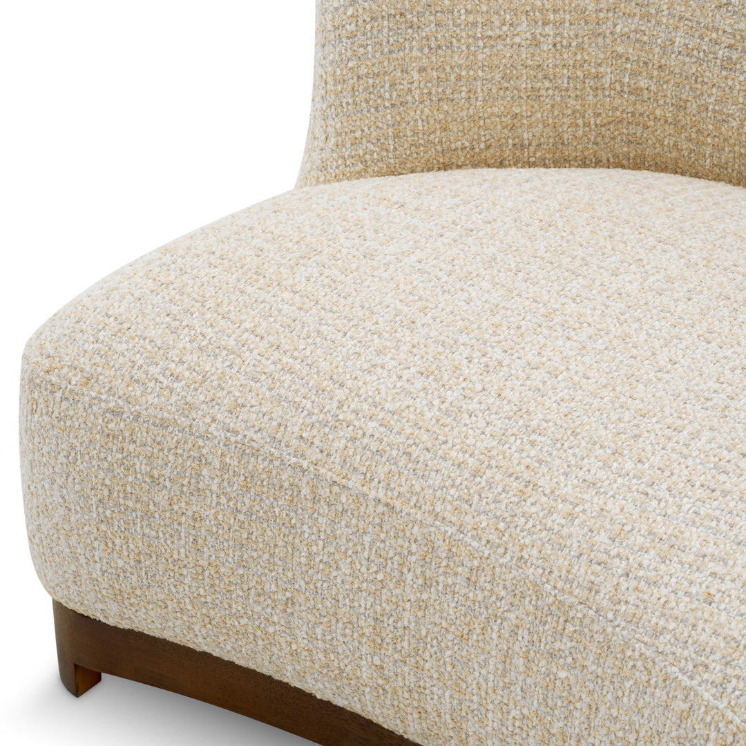 Chair Stelvio Winslow Chenille Beige The Met x Eichholtz Eichholtz