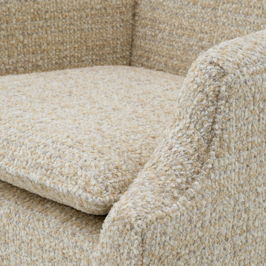 Dining Chair Clayton Winslow Chenille Beige The Met x Eichholtz Eichholtz