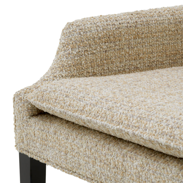 Dining Chair Clayton Winslow Chenille Beige The Met x Eichholtz Eichholtz