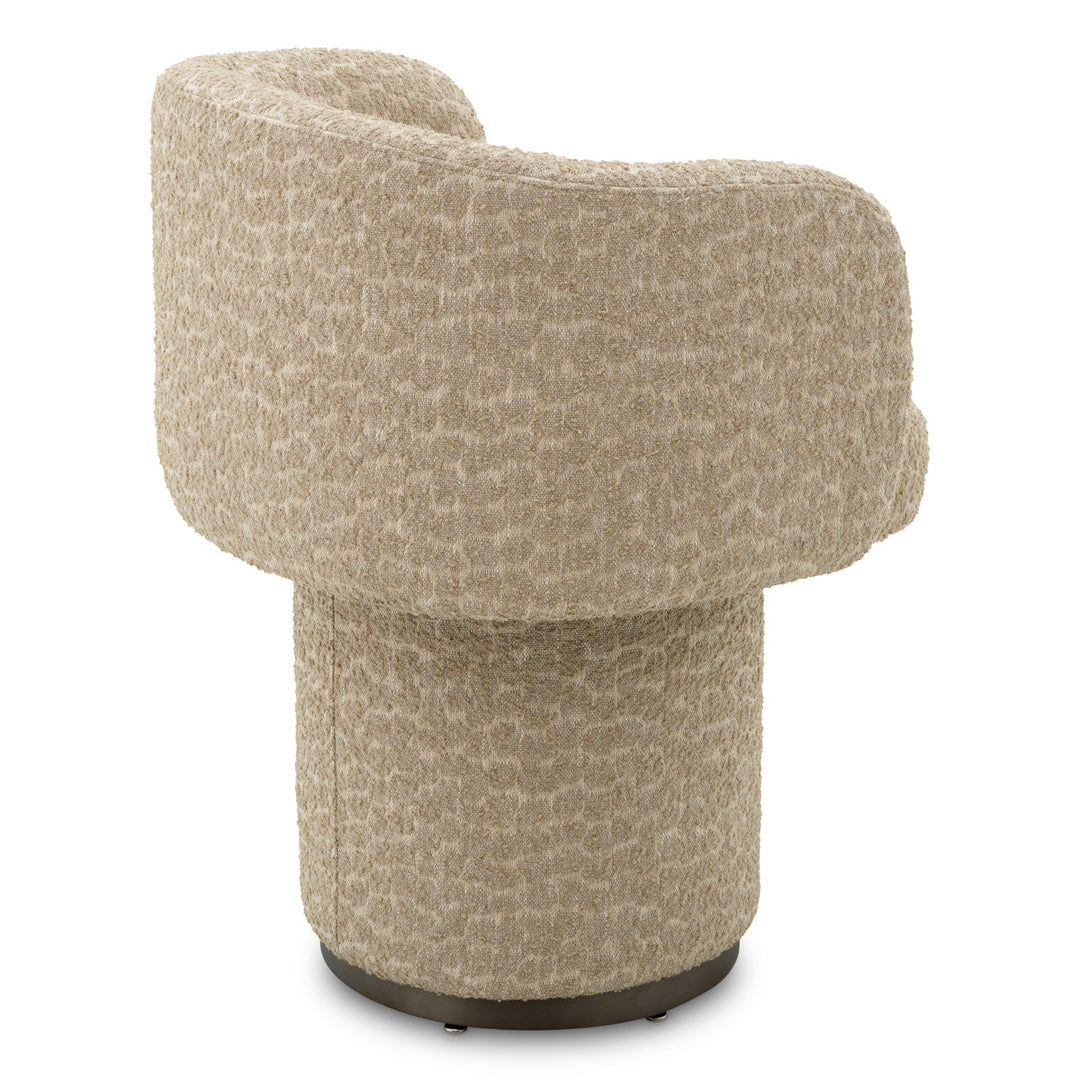 Dining Chair Marly Jacquard Beige The Met x Eichholtz Eichholtz