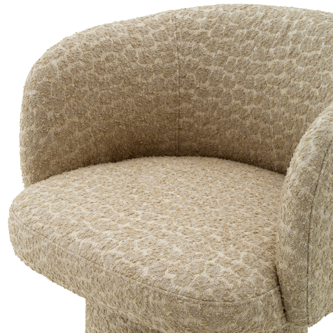Dining Chair Marly Jacquard Beige The Met x Eichholtz Eichholtz