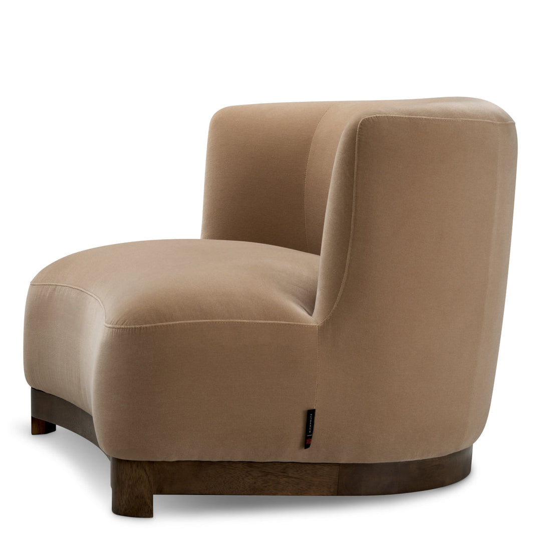 Chair Stelvio Morris Merino Camel The Met x Eichholtz Eichholtz