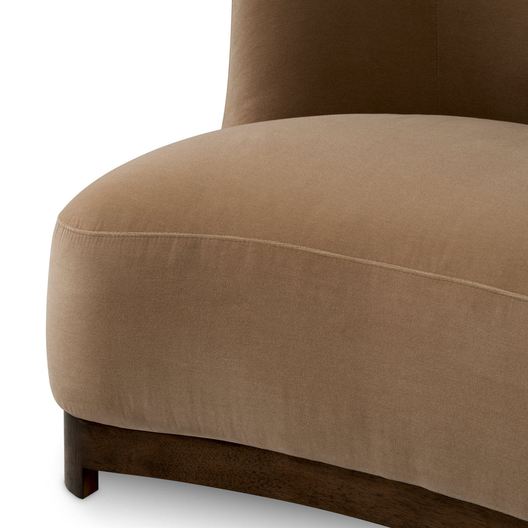 Chair Stelvio Morris Merino Camel The Met x Eichholtz Eichholtz