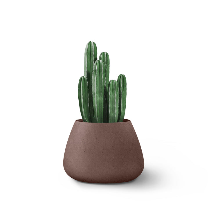Tuber Planter – Small Outdoor Planters Indigenus Brown