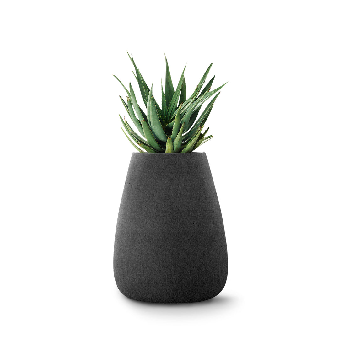Tuber Planter – Medium Outdoor Planters Indigenus Black