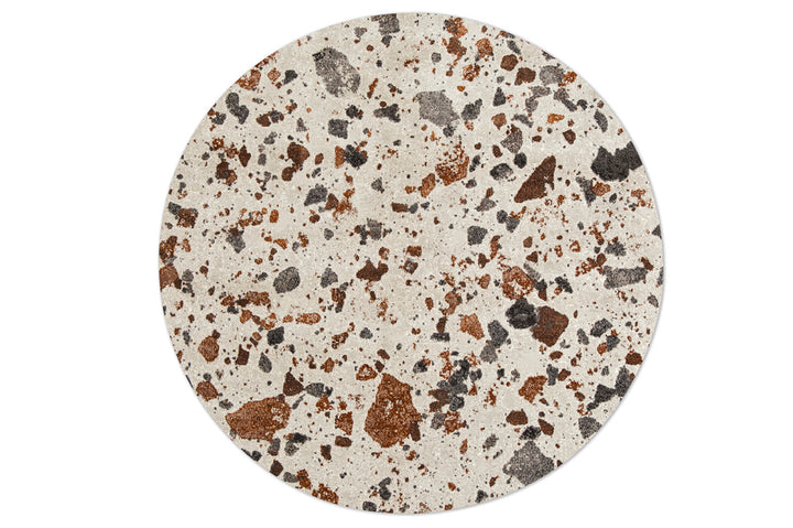 Terrazzo Round Rug Rugs Calligaris