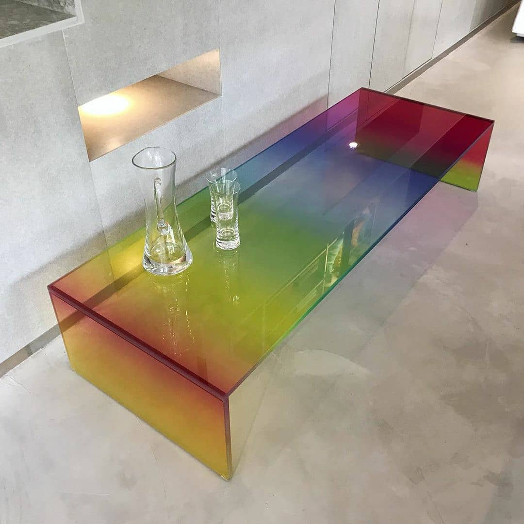 Dark Side of the Moon Low Table Table Glas Italia   