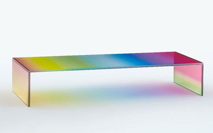 Dark Side of the Moon Low Table Table Glas Italia THE09S: L 61.0" x W 21.6" x H 11.8" In Stock 