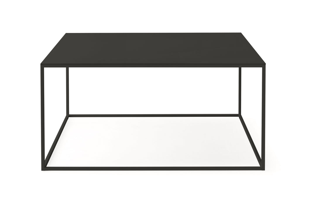 Thin Metal square coffee table Coffee Table Calligaris