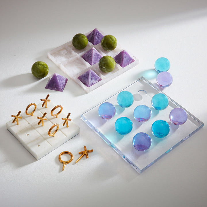 Acrylic Tic-Tac-Toe Set Jonathan Adler