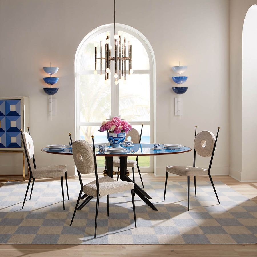 Checkerboard Large Scale Flatweave Rug Jonathan Adler