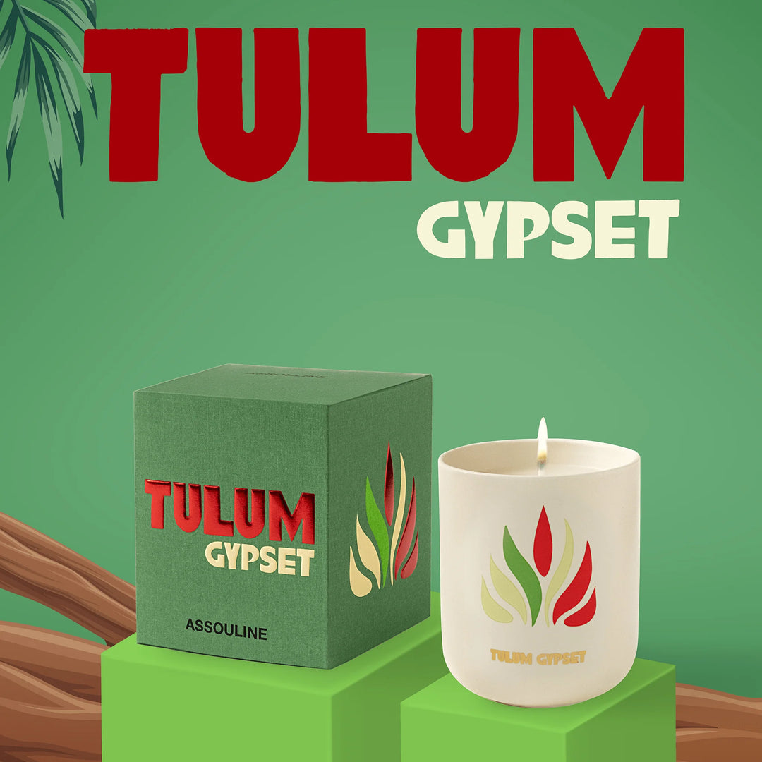 Tulum Gypset - Travel From Home Candle Candle & Oil Warmers Assouline   