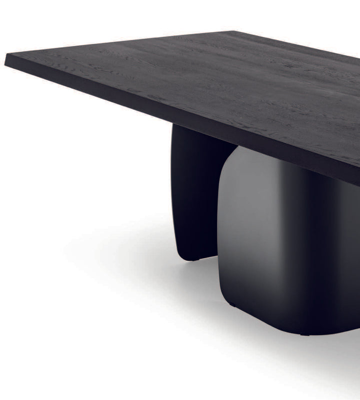 Twins Fixed Wood Table Calligaris