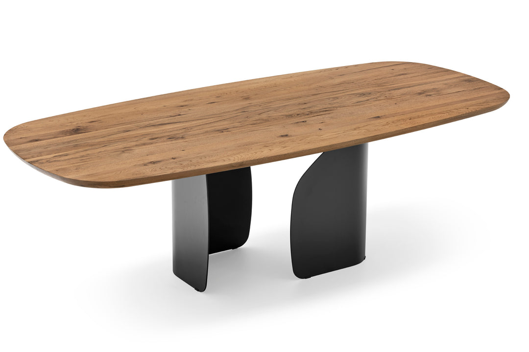 Twins Fixed Wood Table  Calligaris   