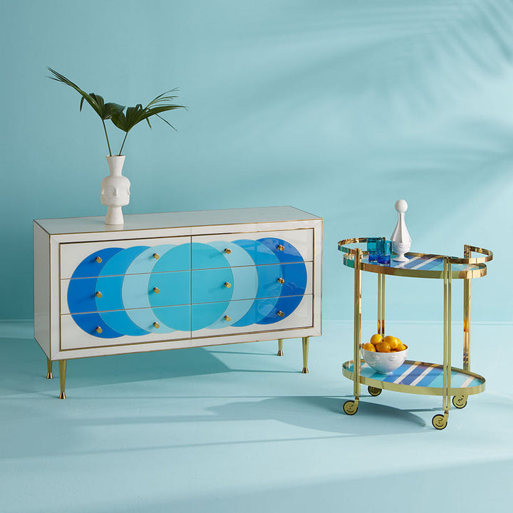 Ultramarine 58" Credenza Jonathan Adler