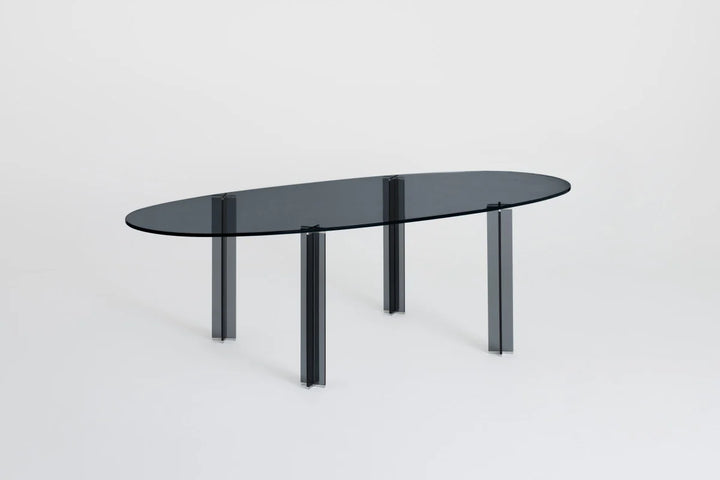 X-T Oval Dining Table Dining Table Glas Italia   