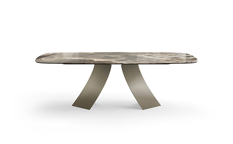 TWIST CERAMIC TOP DINING TABLE Tables Eforma   