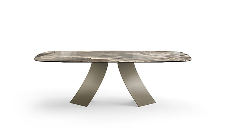 TWIST CERAMIC TOP DINING TABLE Tables Eforma   