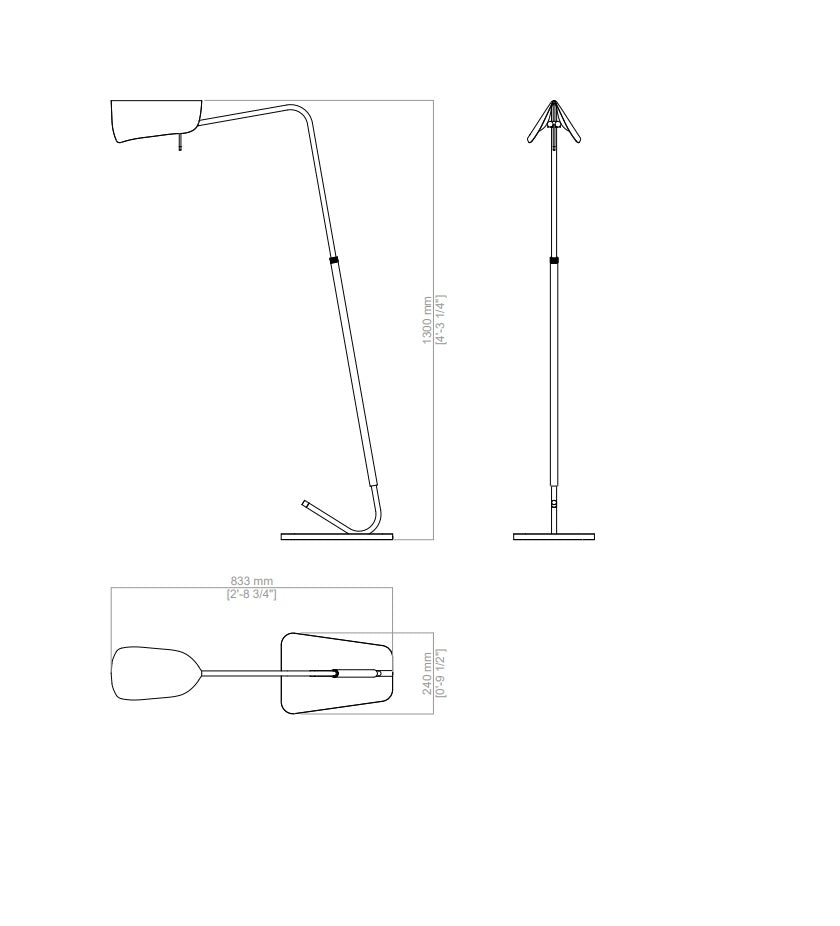 VELUM FLOOR LAMP SHOWROOM MODEL Showroom Model Lamps Fendi Casa