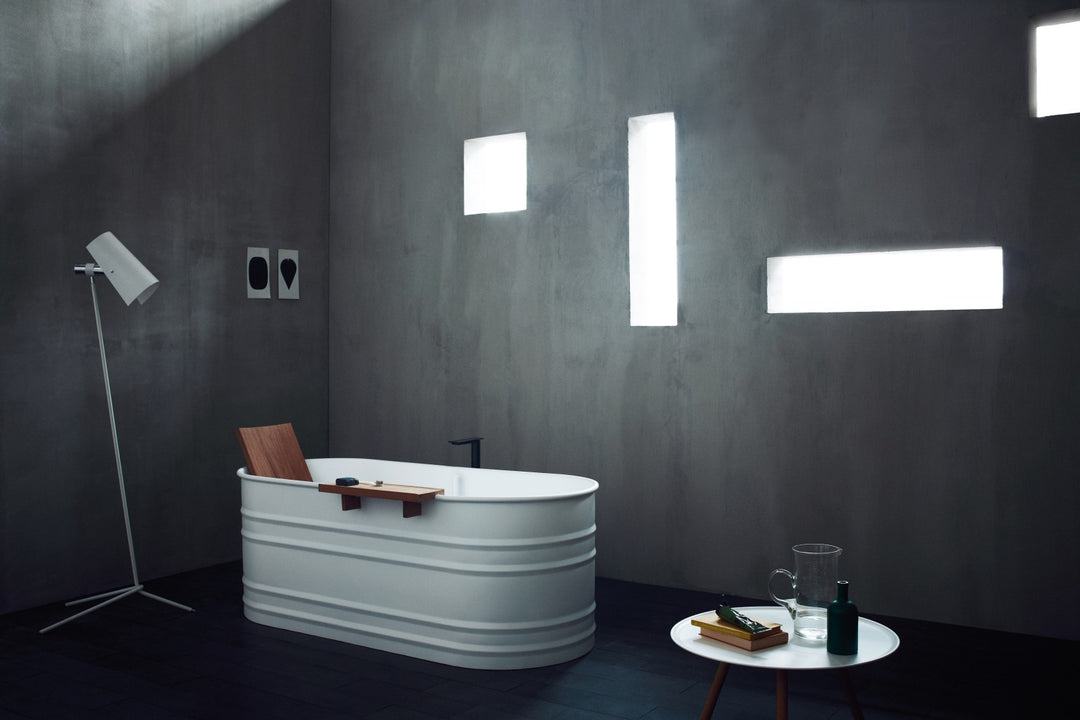 Agape Vieques Steel Outdoor Bathtub Bathtubs Agape