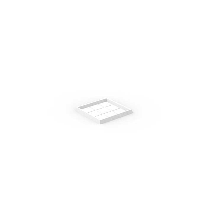 Square Saucers Outdoor Vondom SQUARE TRAY 42x42 (42942) Single Simple