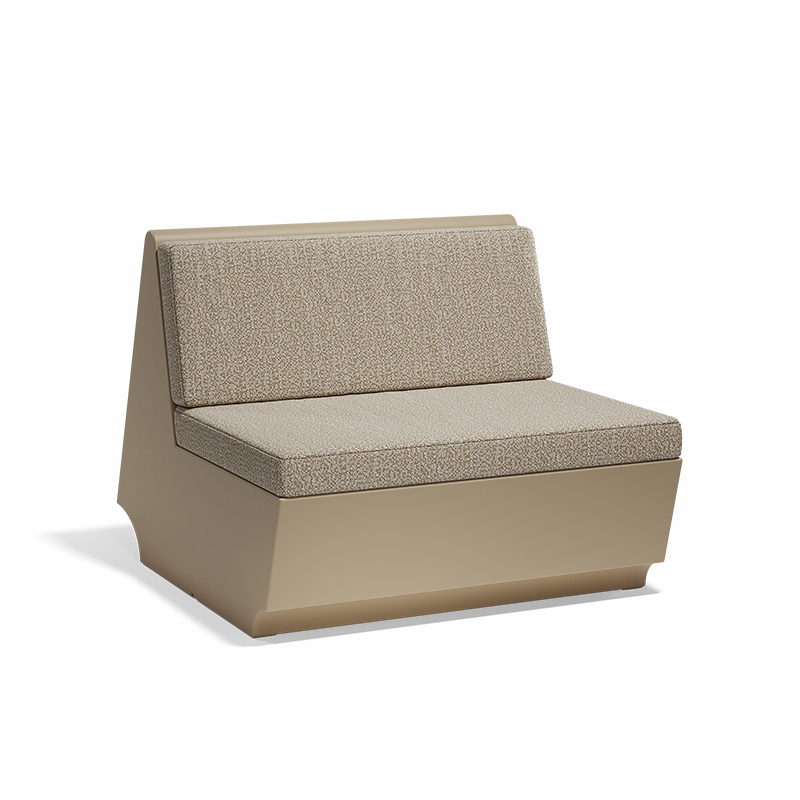 REST MODULAR SOFA Outdoor Vondom ARMLESS SECTION (53004) Group 1AB Basic