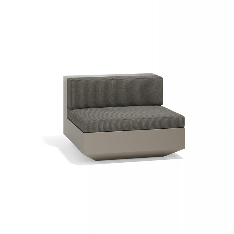 VELA MODULAR SOFA Outdoor Vondom Group 1AB ARMLESS SECTION (100x100x72 cm) (54026) Basic