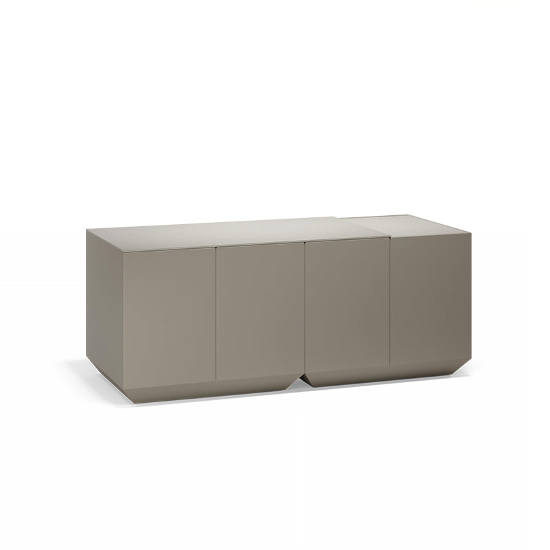 VELA CATERING BAR Outdoor Vondom BAR With ICE BUCKET HPL Black Edge - Counter Top (Included) Basic