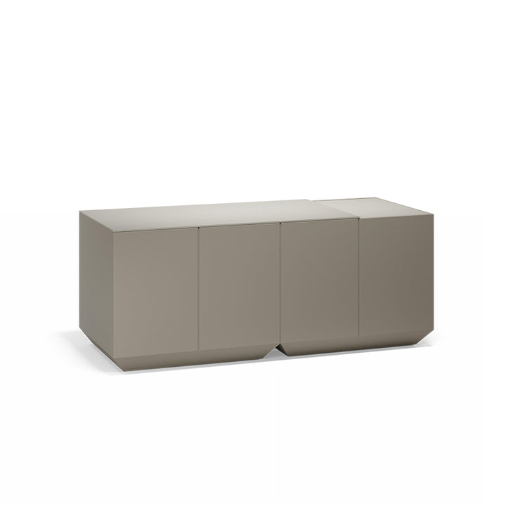 VELA CATERING BAR Outdoor Vondom BAR With ICE BUCKET HPL Black Edge - Counter Top (Included) Basic