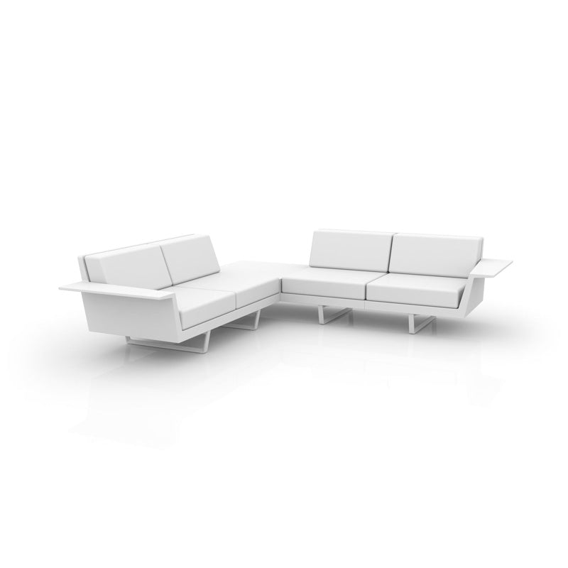 DELTA SECTIONAL SOFA Outdoor Vondom DELTA CORNER SOFA 4 SEAT (76018) Group 1AB Basic