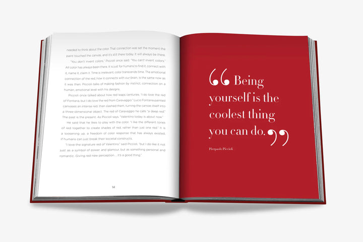 Valentino Rosso Book Print Books Assouline