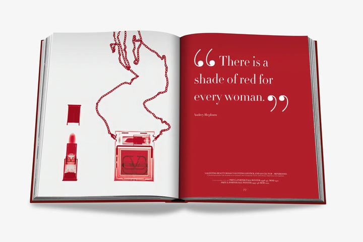 Valentino Rosso Book Print Books Assouline