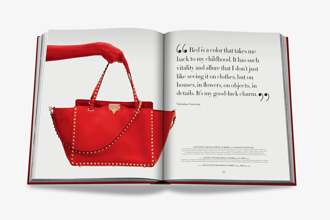 Valentino Rosso Book Print Books Assouline
